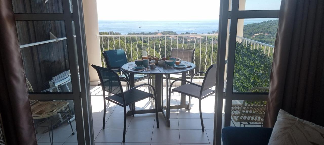 Agay Cap Esterel Le Hameau F2 Clim Plein Sud Dernier Etage Magnifique Vue Mer Saint-Raphael  Ngoại thất bức ảnh