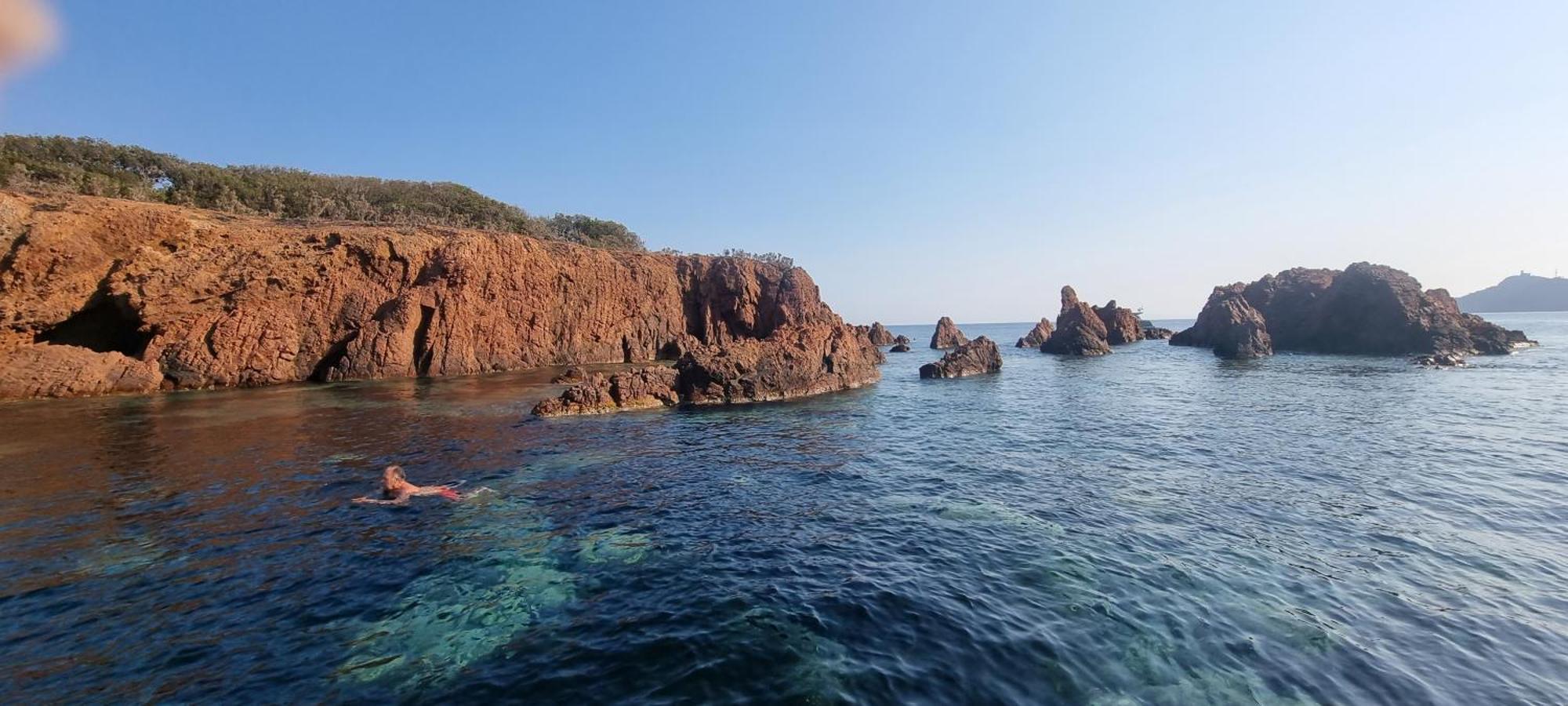 Agay Cap Esterel Le Hameau F2 Clim Plein Sud Dernier Etage Magnifique Vue Mer Saint-Raphael  Ngoại thất bức ảnh