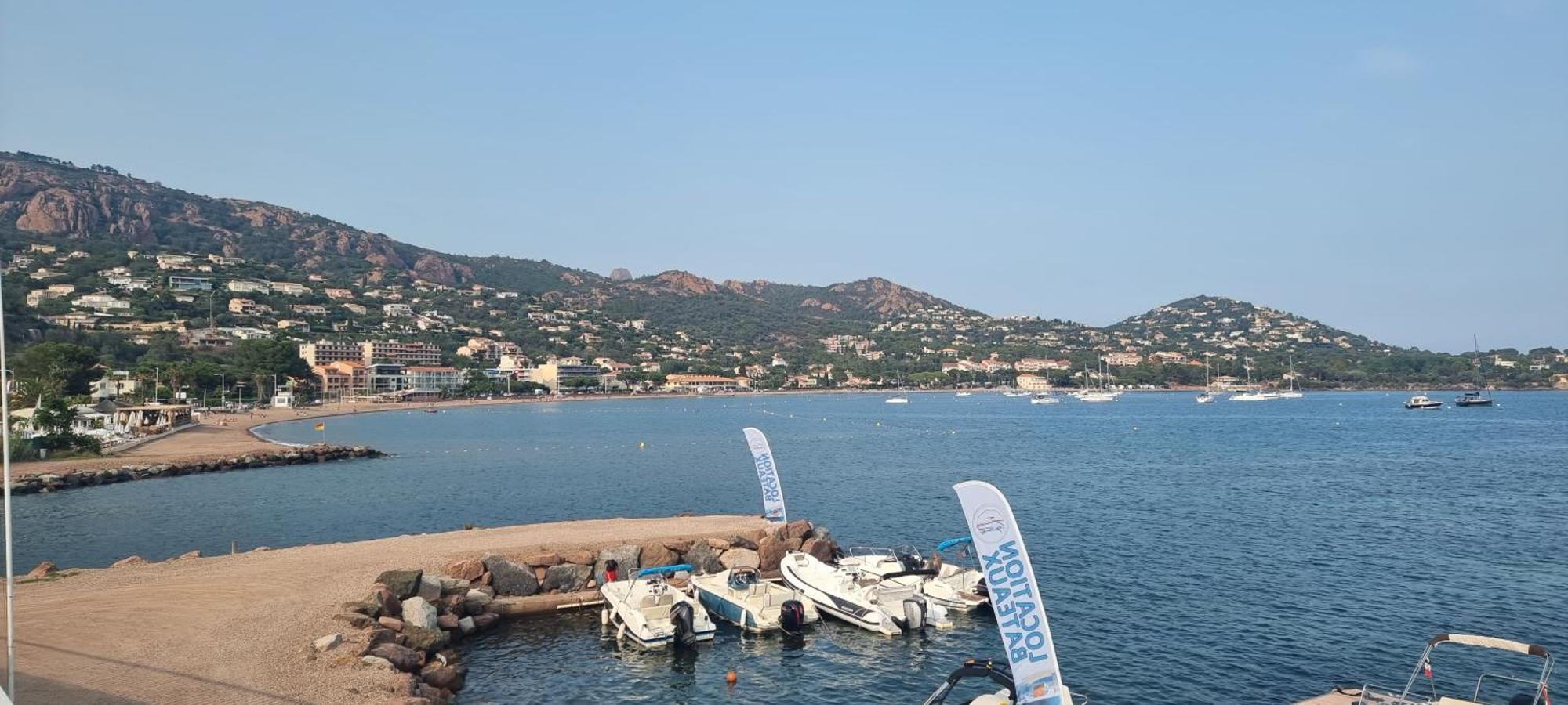 Agay Cap Esterel Le Hameau F2 Clim Plein Sud Dernier Etage Magnifique Vue Mer Saint-Raphael  Ngoại thất bức ảnh