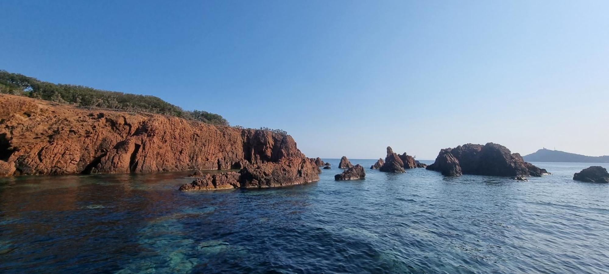 Agay Cap Esterel Le Hameau F2 Clim Plein Sud Dernier Etage Magnifique Vue Mer Saint-Raphael  Ngoại thất bức ảnh