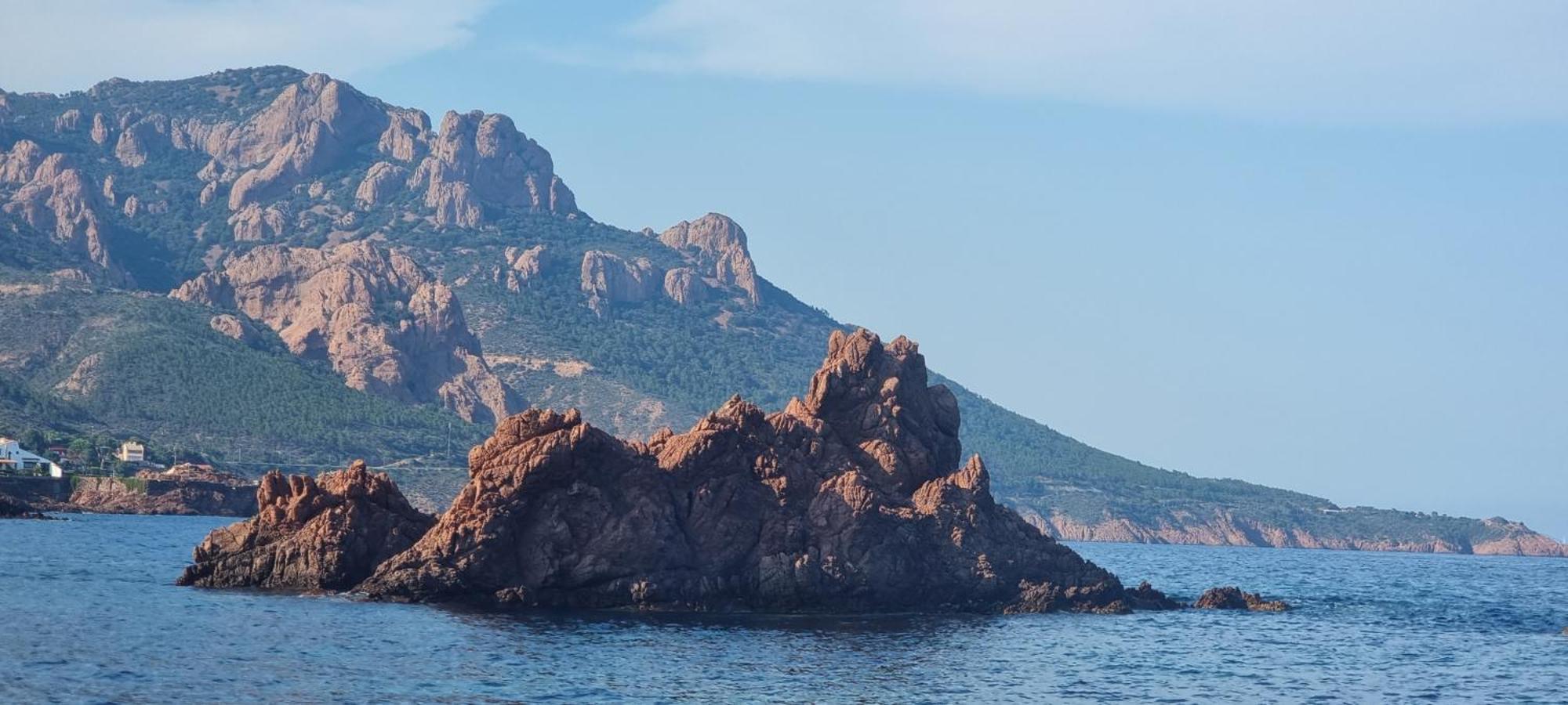 Agay Cap Esterel Le Hameau F2 Clim Plein Sud Dernier Etage Magnifique Vue Mer Saint-Raphael  Ngoại thất bức ảnh