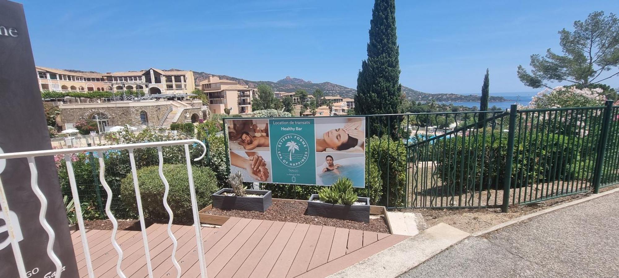 Agay Cap Esterel Le Hameau F2 Clim Plein Sud Dernier Etage Magnifique Vue Mer Saint-Raphael  Ngoại thất bức ảnh