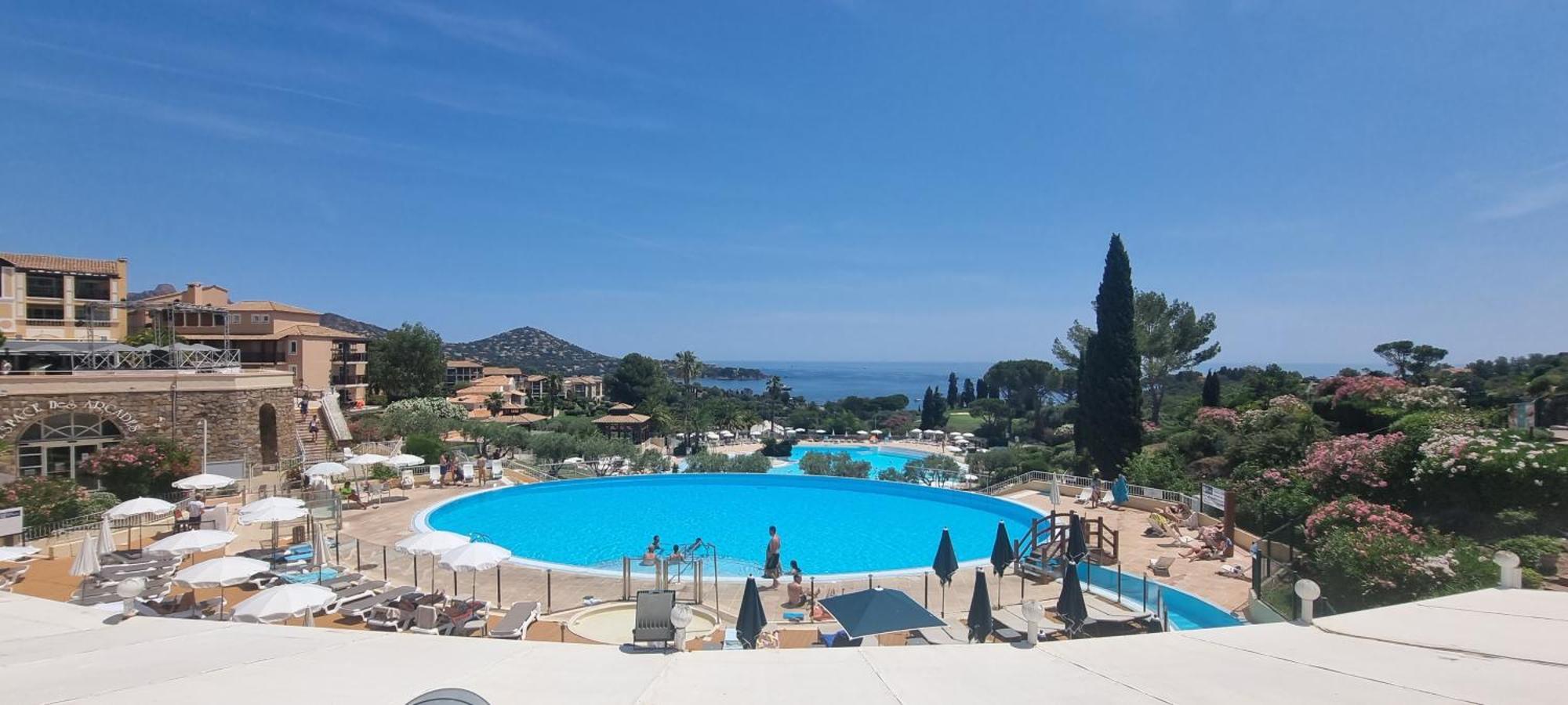 Agay Cap Esterel Le Hameau F2 Clim Plein Sud Dernier Etage Magnifique Vue Mer Saint-Raphael  Ngoại thất bức ảnh