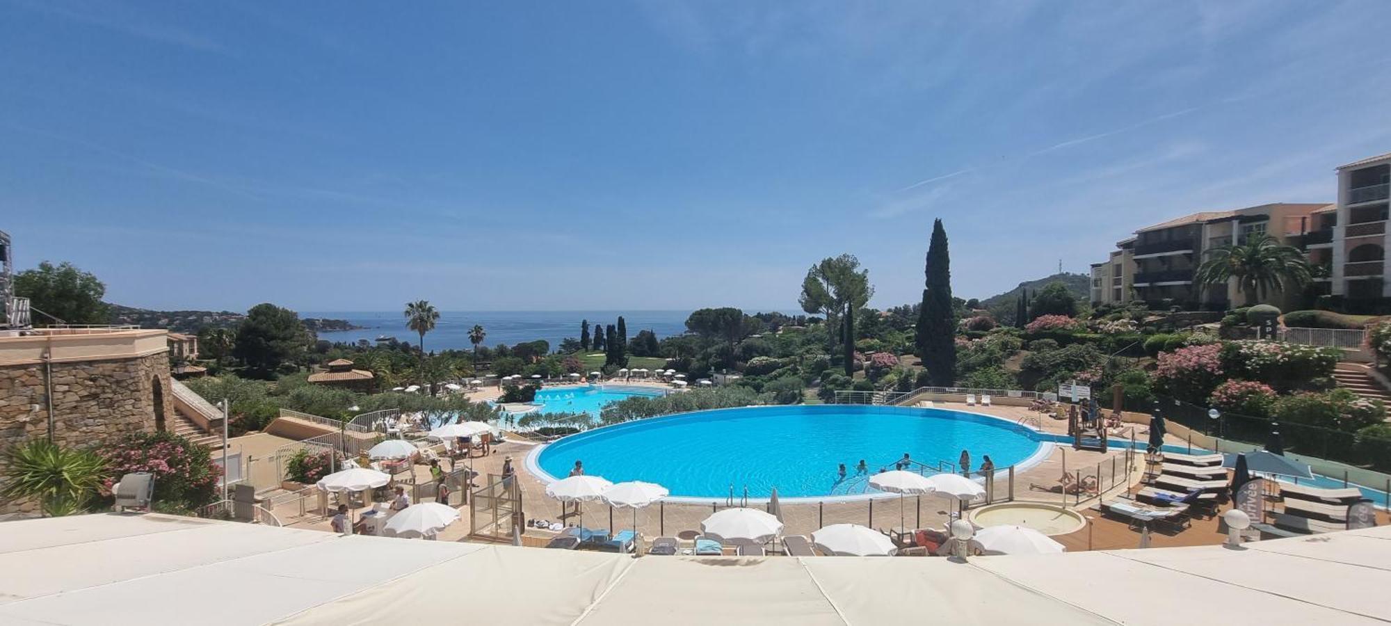 Agay Cap Esterel Le Hameau F2 Clim Plein Sud Dernier Etage Magnifique Vue Mer Saint-Raphael  Ngoại thất bức ảnh