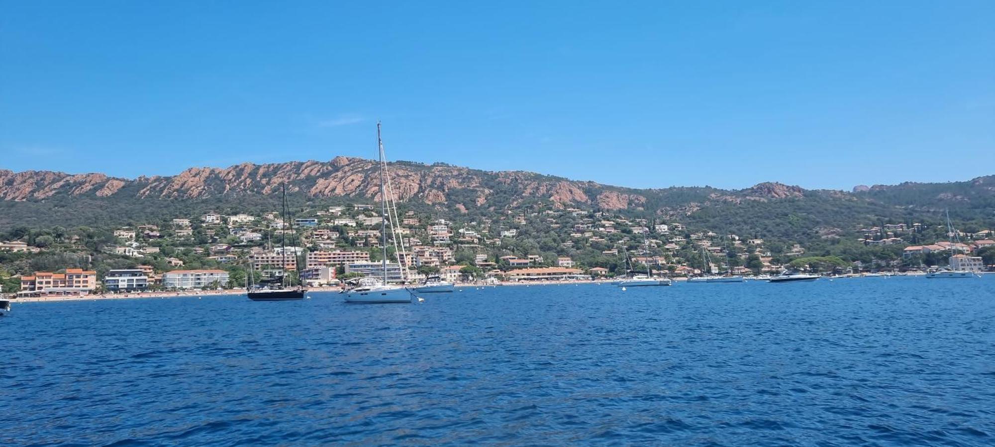 Agay Cap Esterel Le Hameau F2 Clim Plein Sud Dernier Etage Magnifique Vue Mer Saint-Raphael  Ngoại thất bức ảnh