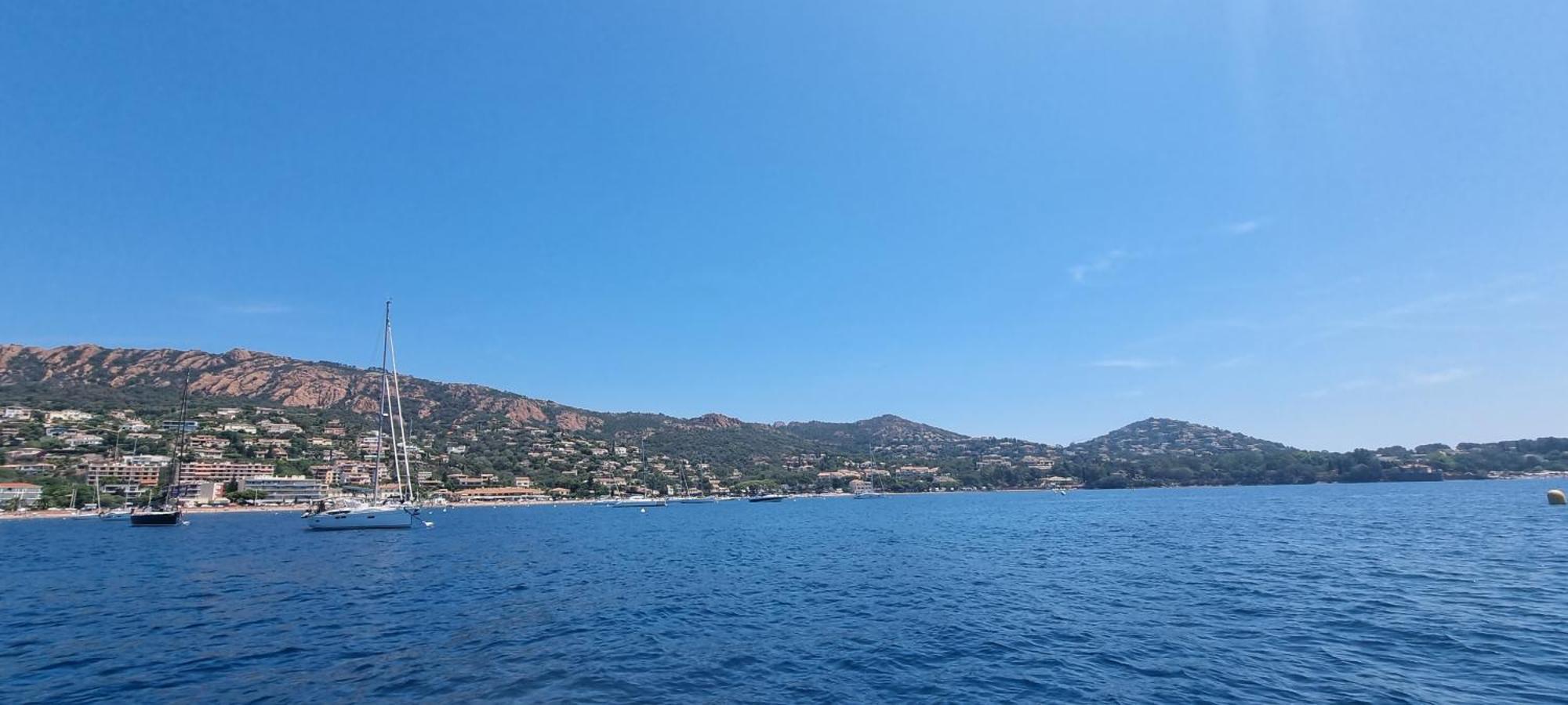 Agay Cap Esterel Le Hameau F2 Clim Plein Sud Dernier Etage Magnifique Vue Mer Saint-Raphael  Ngoại thất bức ảnh