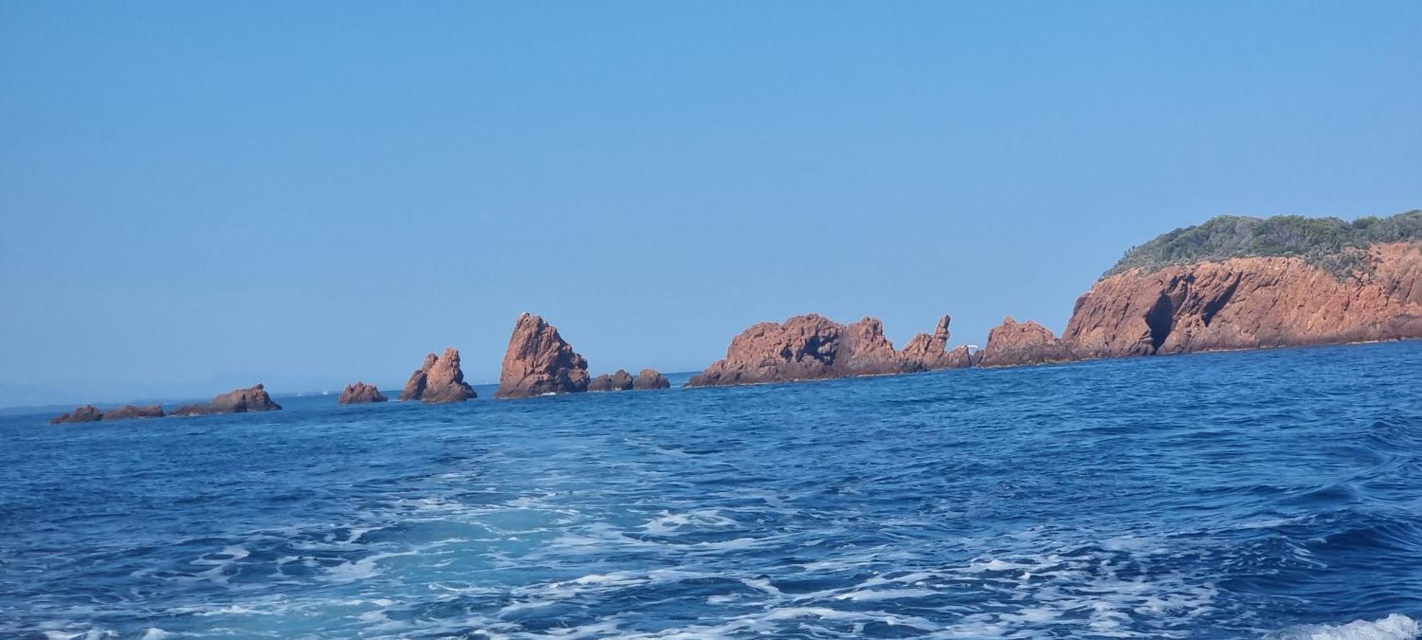 Agay Cap Esterel Le Hameau F2 Clim Plein Sud Dernier Etage Magnifique Vue Mer Saint-Raphael  Ngoại thất bức ảnh