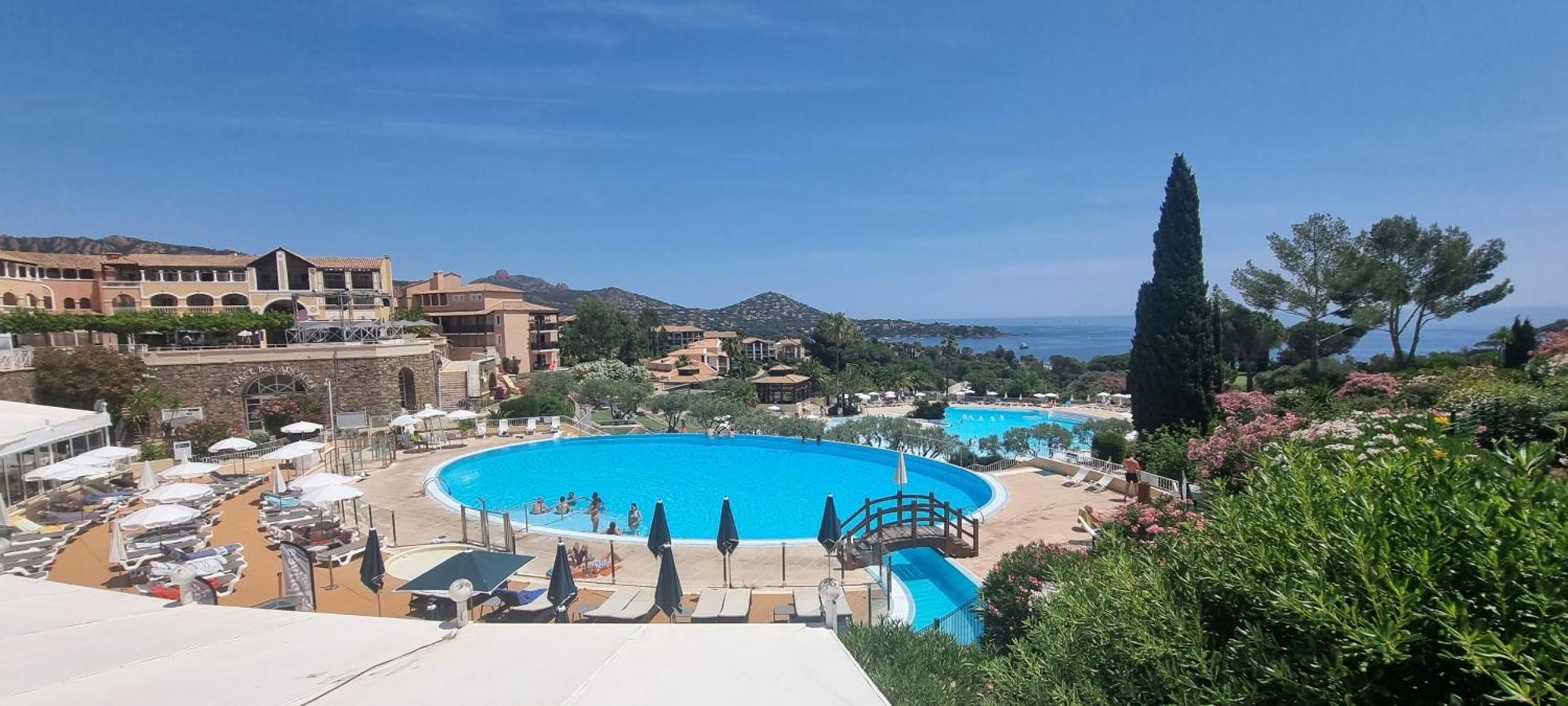 Agay Cap Esterel Le Hameau F2 Clim Plein Sud Dernier Etage Magnifique Vue Mer Saint-Raphael  Ngoại thất bức ảnh