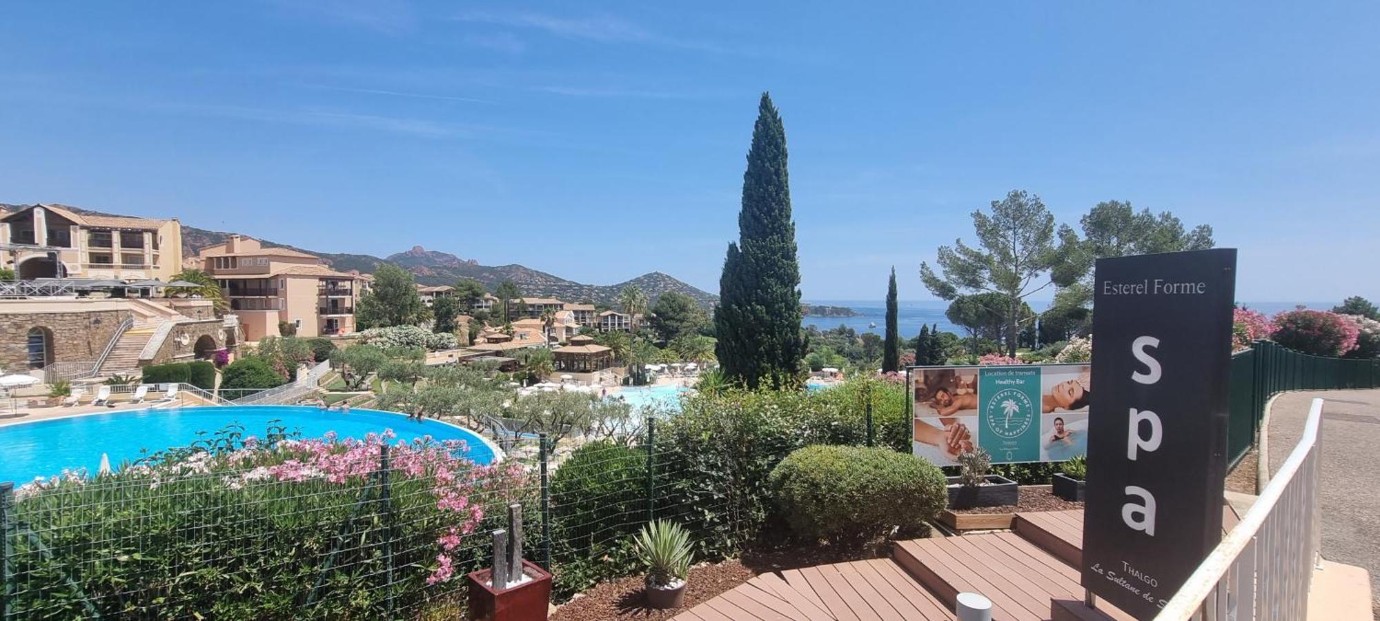 Agay Cap Esterel Le Hameau F2 Clim Plein Sud Dernier Etage Magnifique Vue Mer Saint-Raphael  Ngoại thất bức ảnh